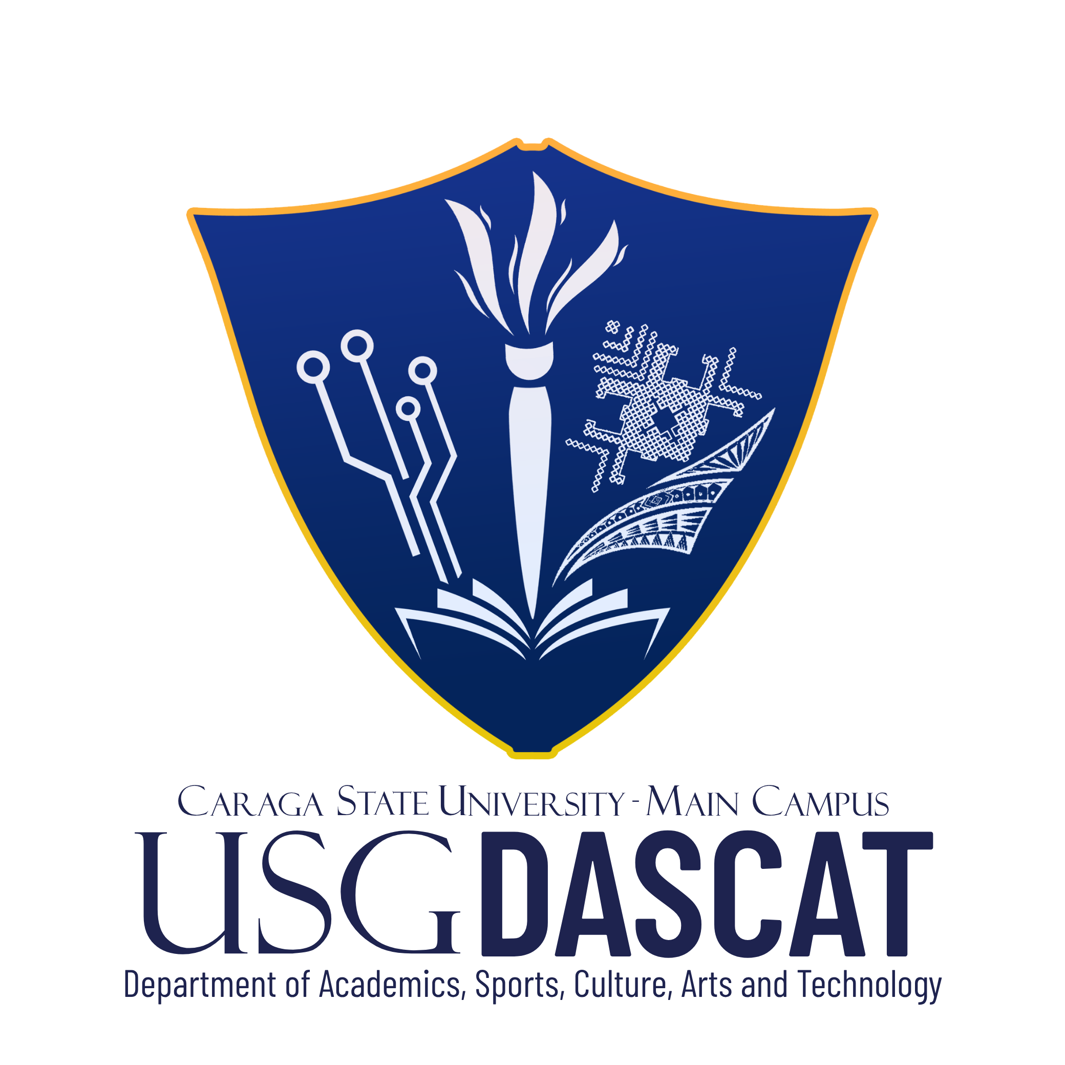 Department of Academics, Sports, Culture, Arts and Technology Logo